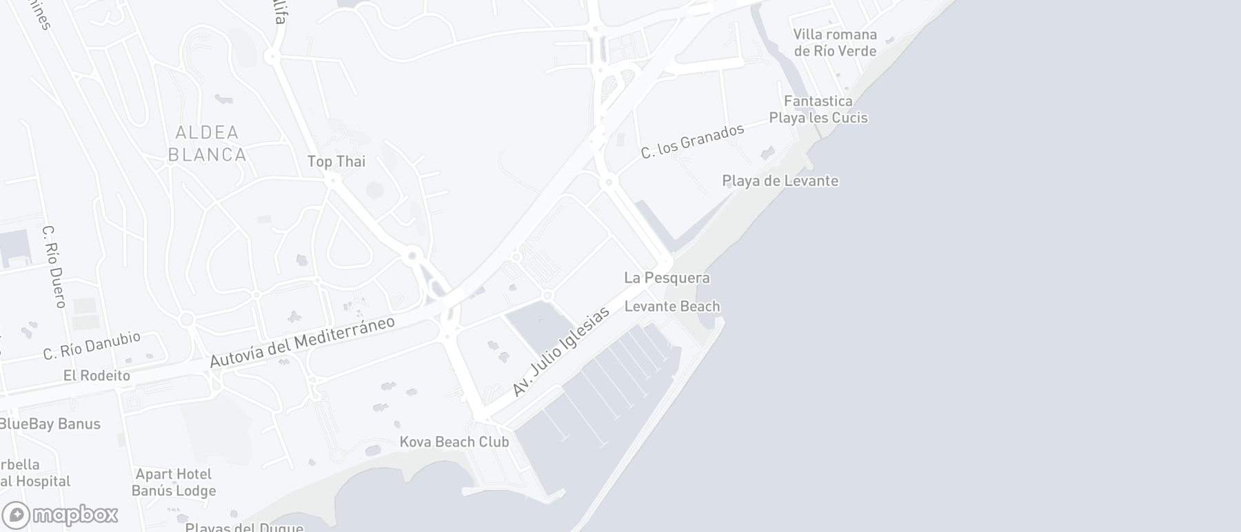 Carte de l'emplacement de la propriété, Marina Banus, Puerto Banus