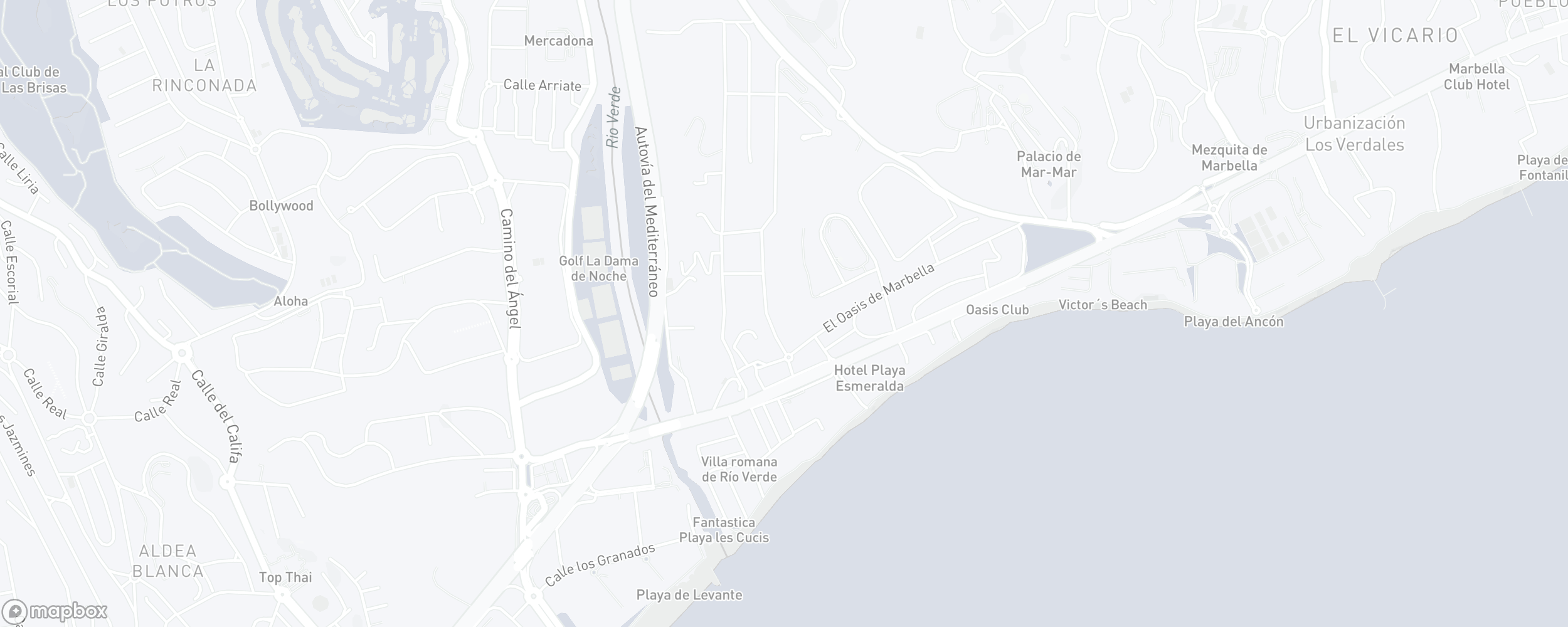 Carte de l'emplacement de la propriété, Benalús, Marbella Golden Mile