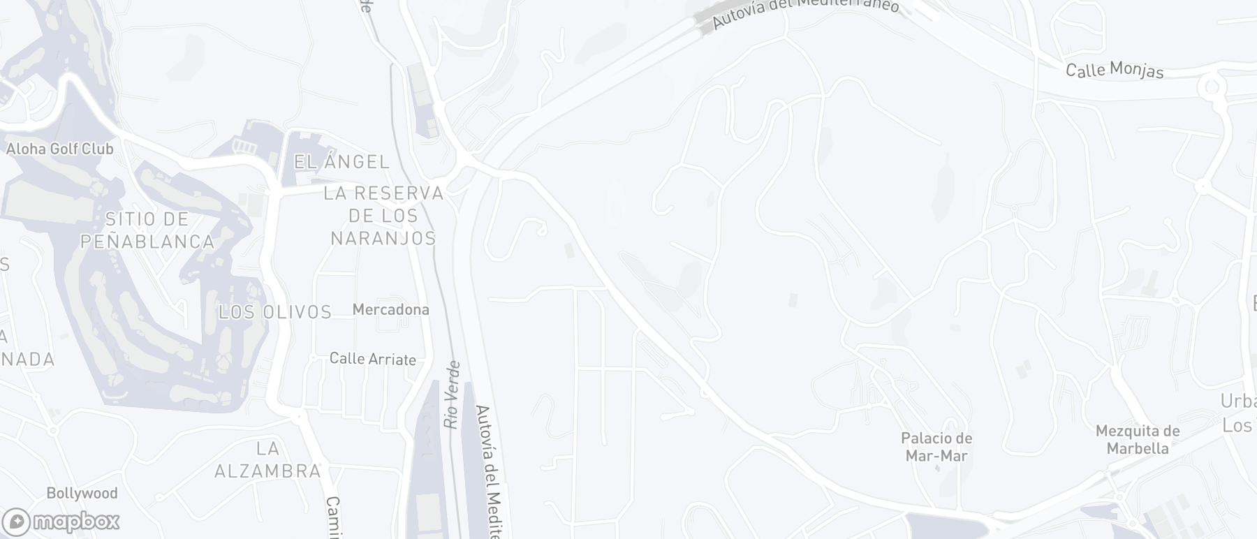 Mapa de ubicación de la propiedad, Design Hills Dolce & Gabbana, Marbella Golden Mile