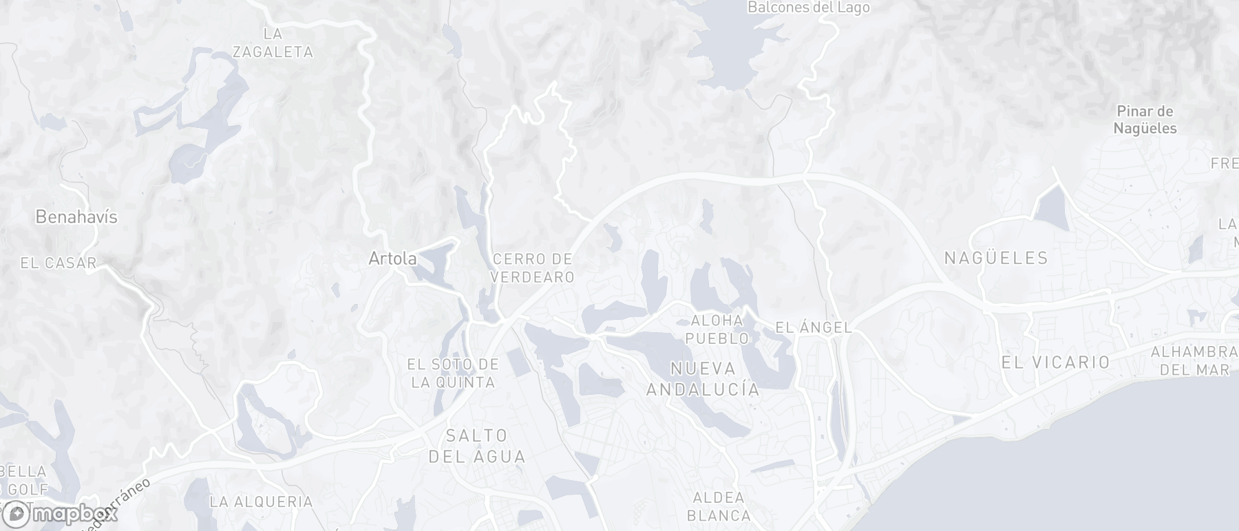 Mapa de ubicación de la propiedad, Alminar de Marbella, Nueva Andalucia