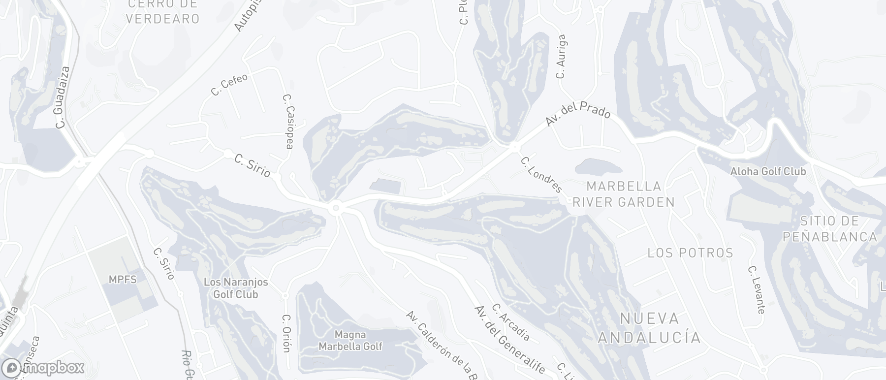 Property Location Map, Las Alamandas, Nueva Andalucia