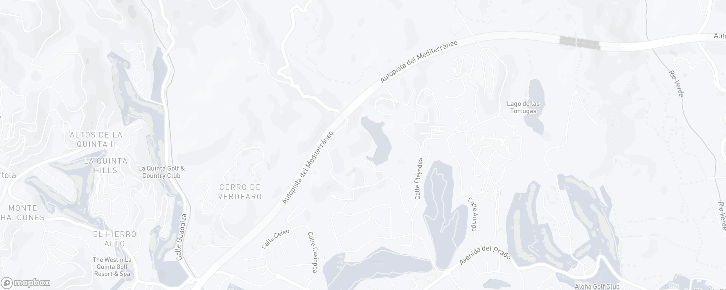 Carte de l'emplacement de la propriété, Marbella Lake, Nueva Andalucia