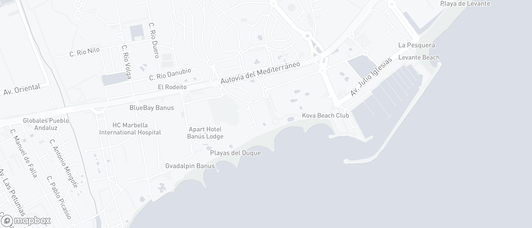 Property Location Map, Andalucia del Mar, Puerto Banus