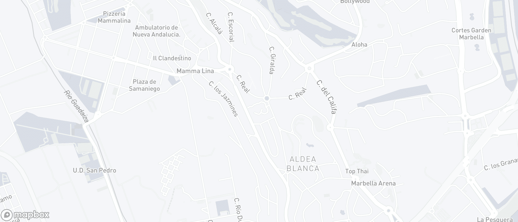 Carte de l'emplacement de la propriété, Andalucia Alta, Nueva Andalucia