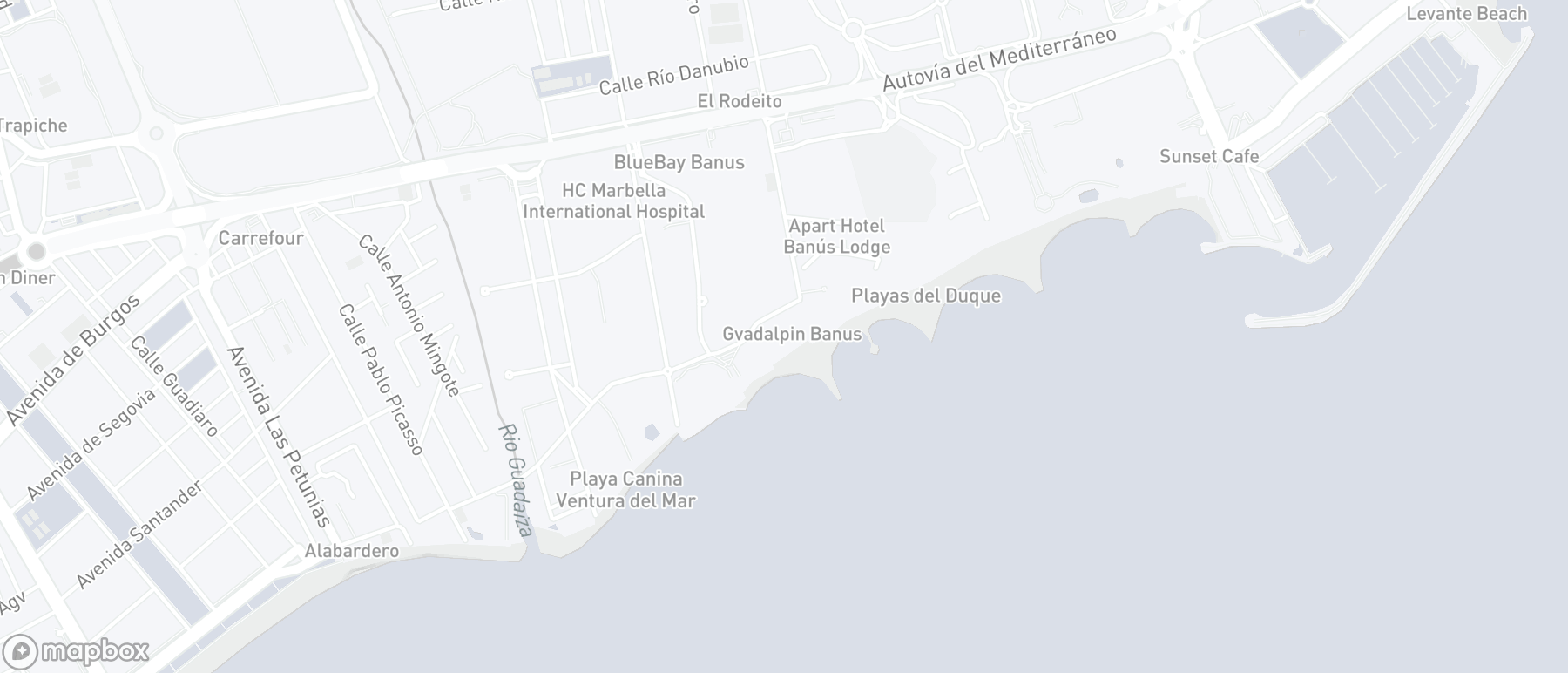 Property Location Map, Guadalpin Banus, Puerto Banus