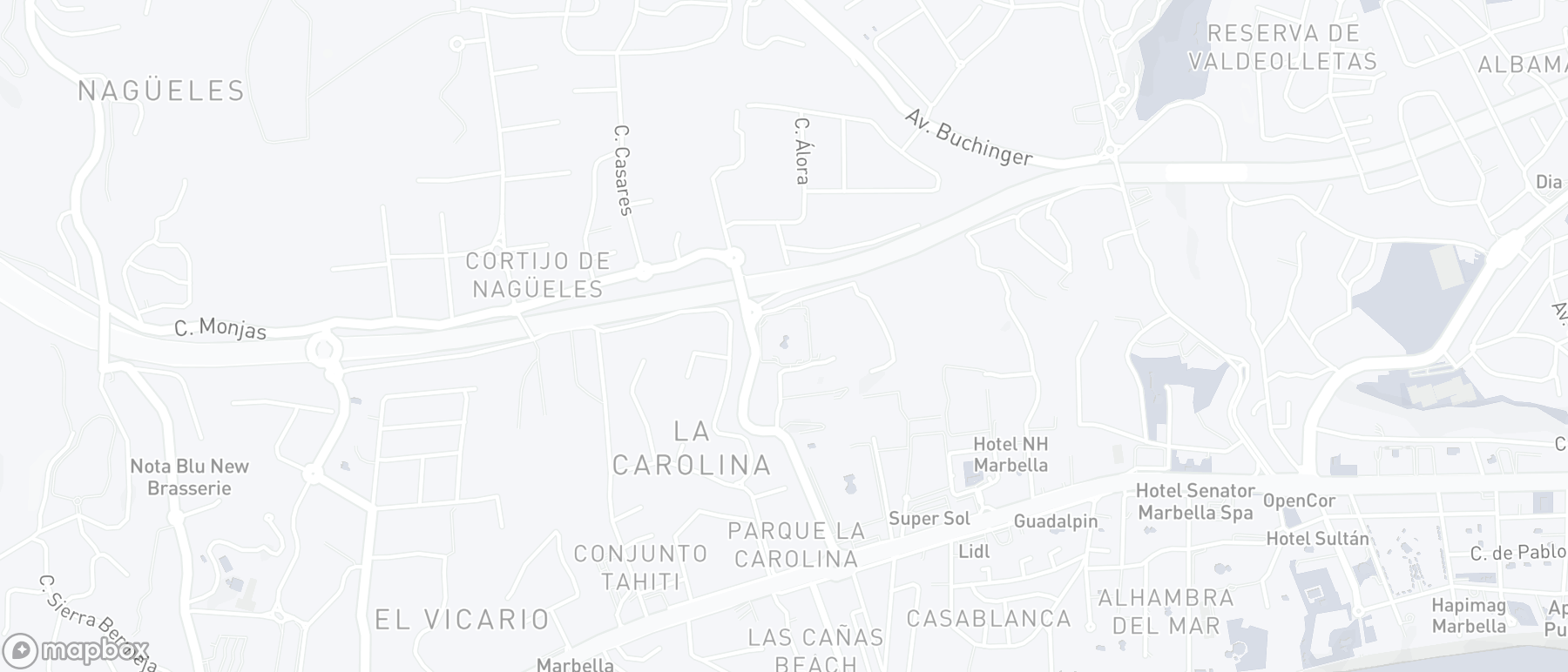 Property Location Map, Los Pinos de Nagüeles, Marbella Golden Mile