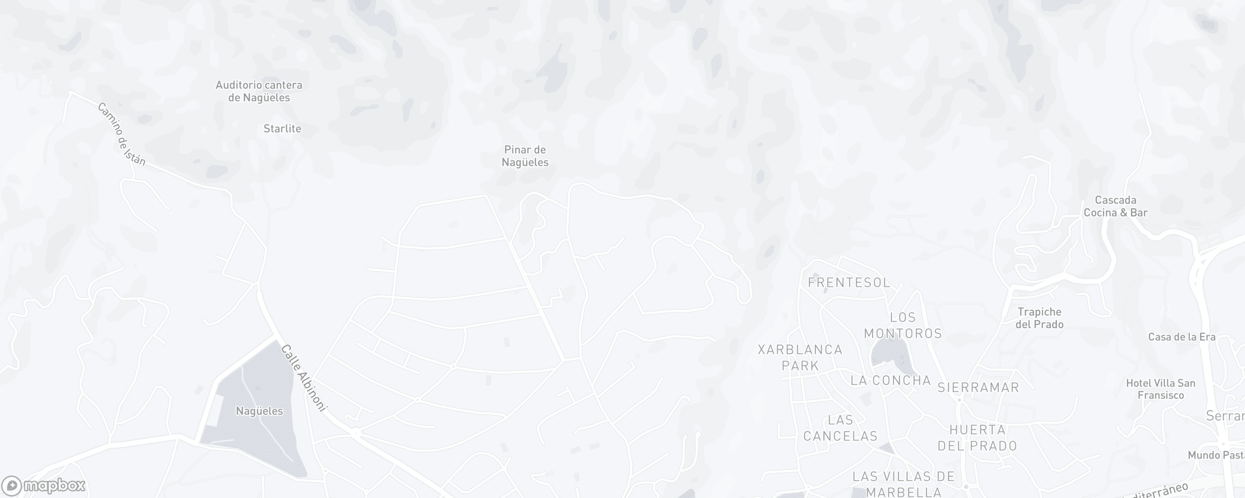 Carte de l'emplacement de la propriété, Cascada de Camojan, Marbella Golden Mile