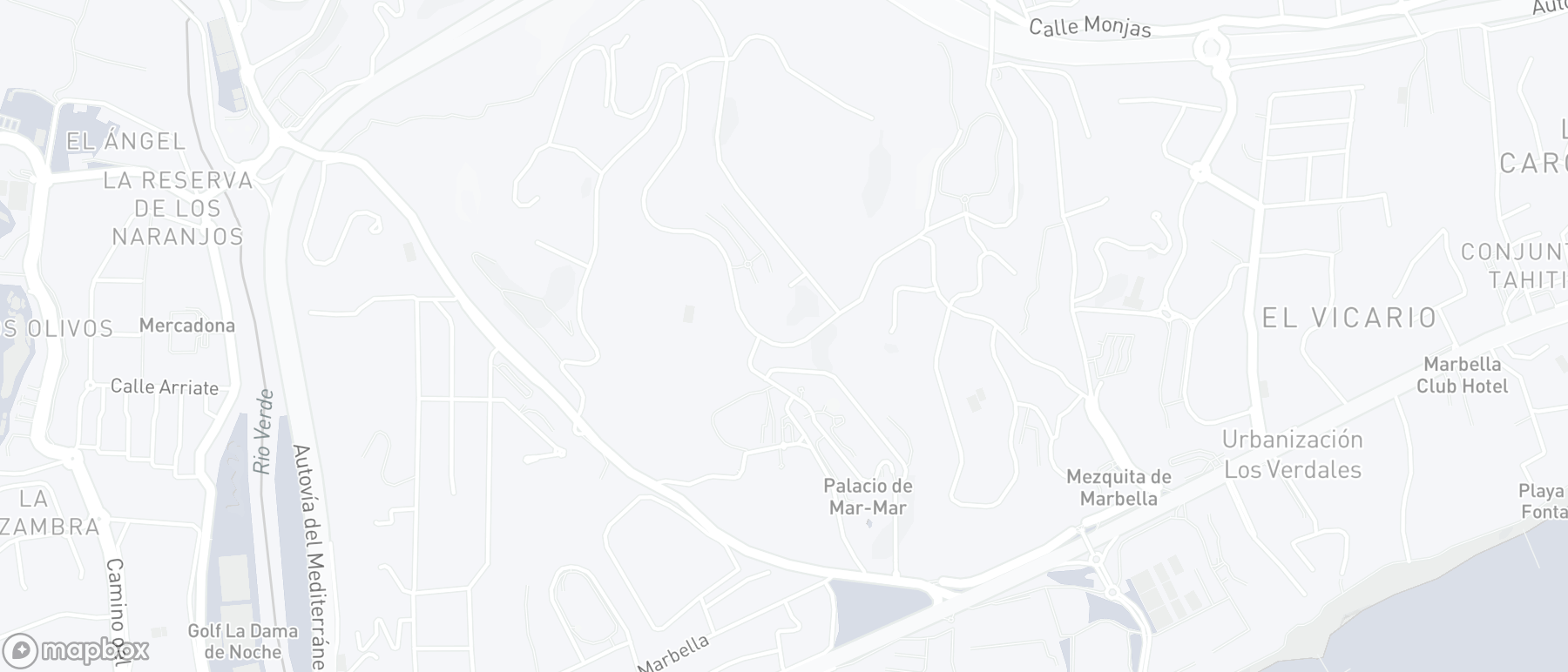 Mapa de ubicación de la propiedad, Coto Real, Marbella Golden Mile