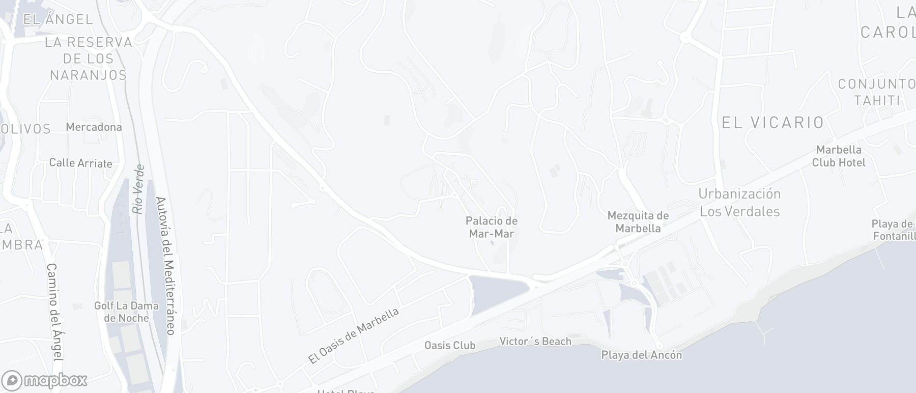 Mapa de ubicación de la propiedad, Las Lomas del Marbella Club, Marbella Golden Mile