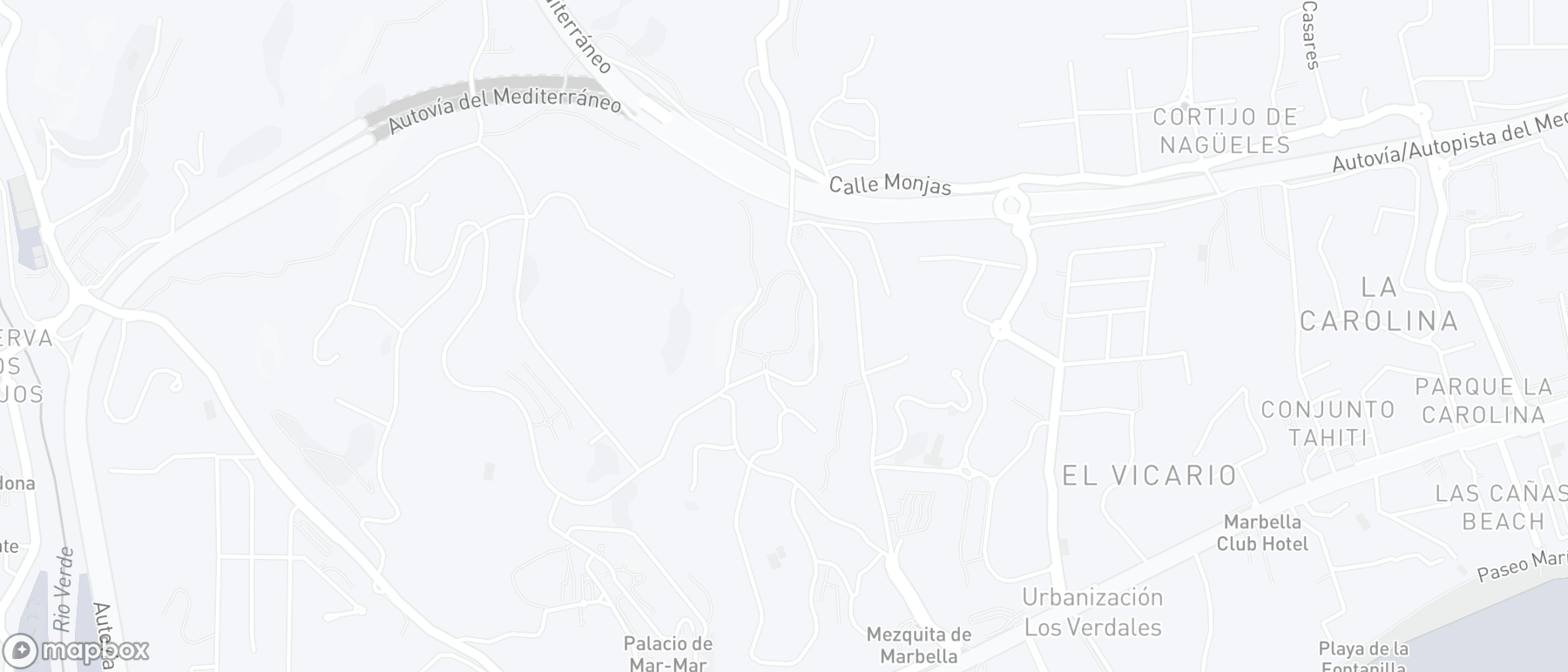 Mapa de ubicación de la propiedad, Monte Paraiso, Marbella Golden Mile