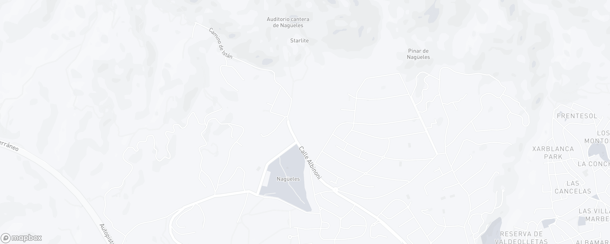 Carte de l'emplacement de la propriété, Los Picos de Nagüeles, Marbella Golden Mile