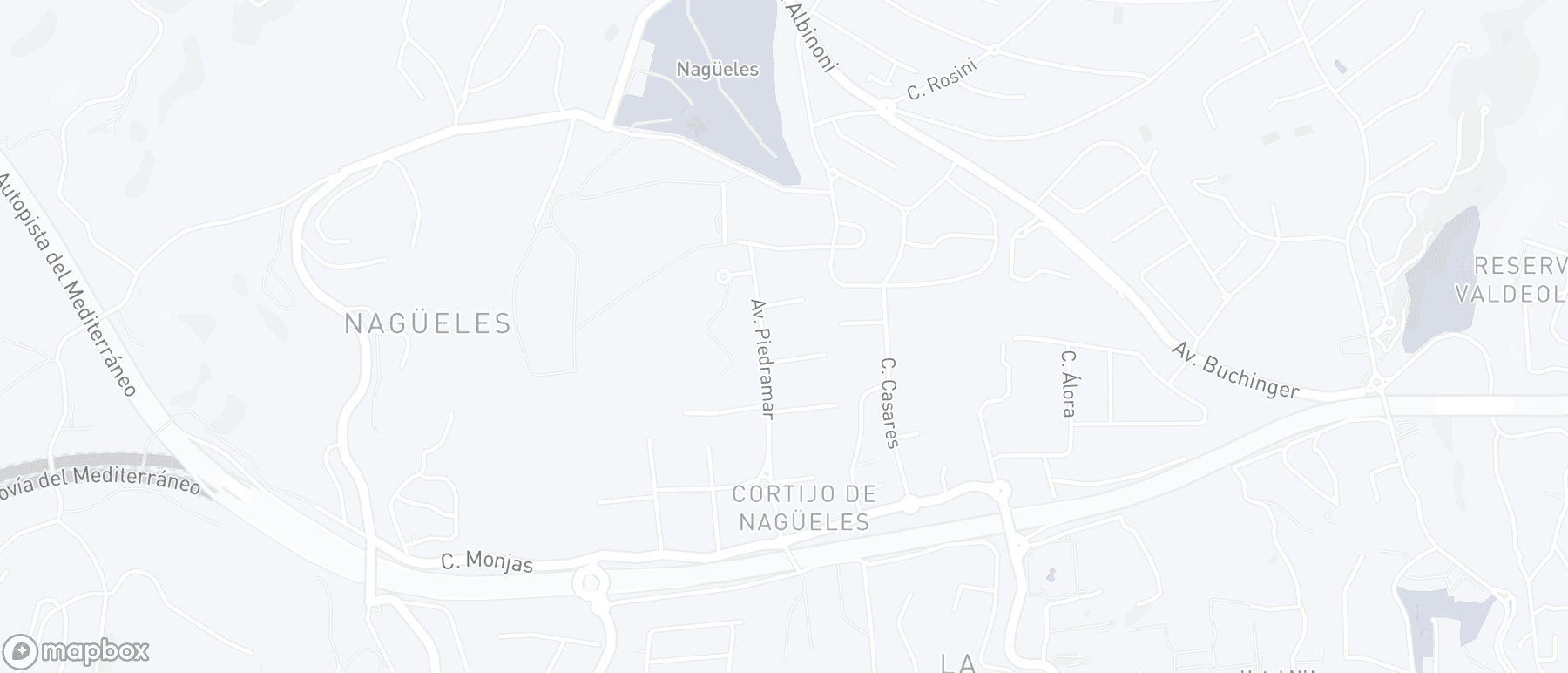 Carte de l'emplacement de la propriété, Corona de Nagüeles, Marbella Golden Mile