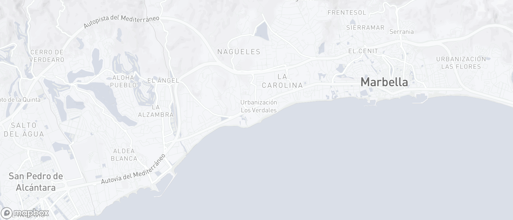 Property Location Map, Puente Romano II, Marbella Golden Mile