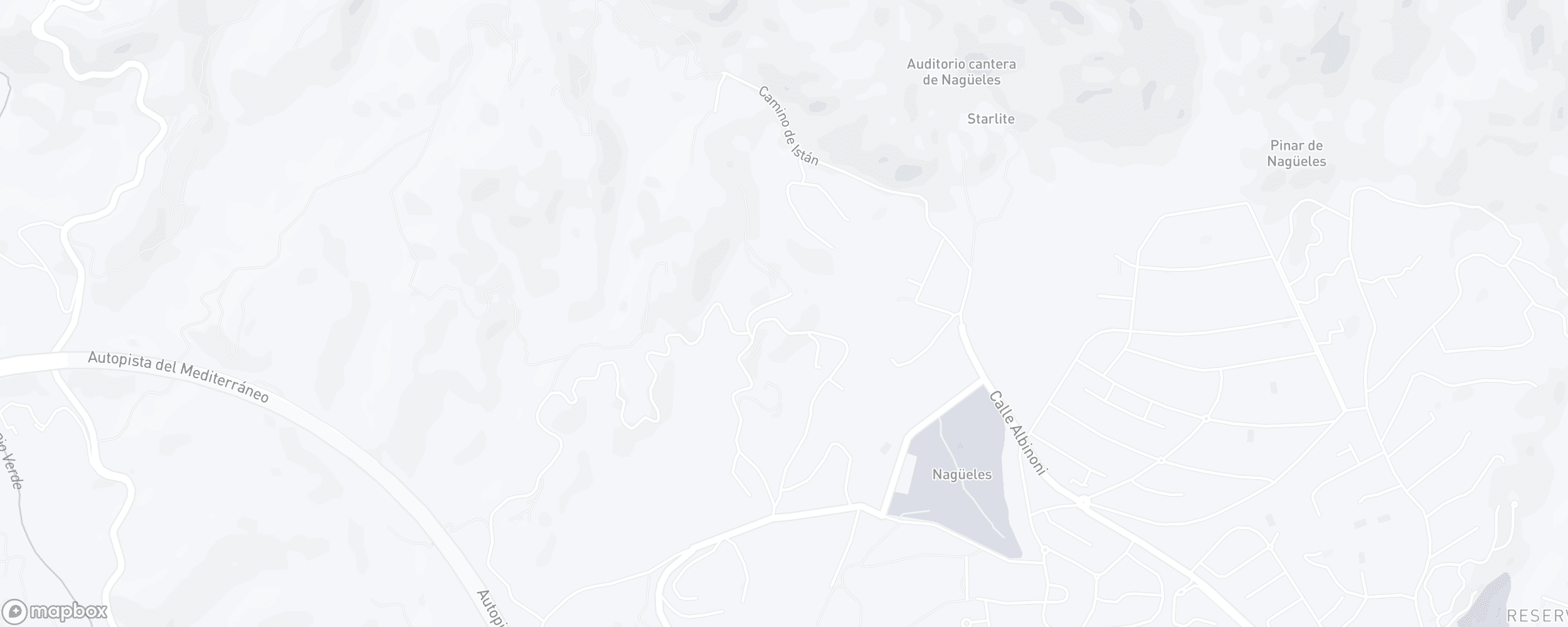 Carte de l'emplacement de la propriété, Jardines Colgantes, Marbella Golden Mile