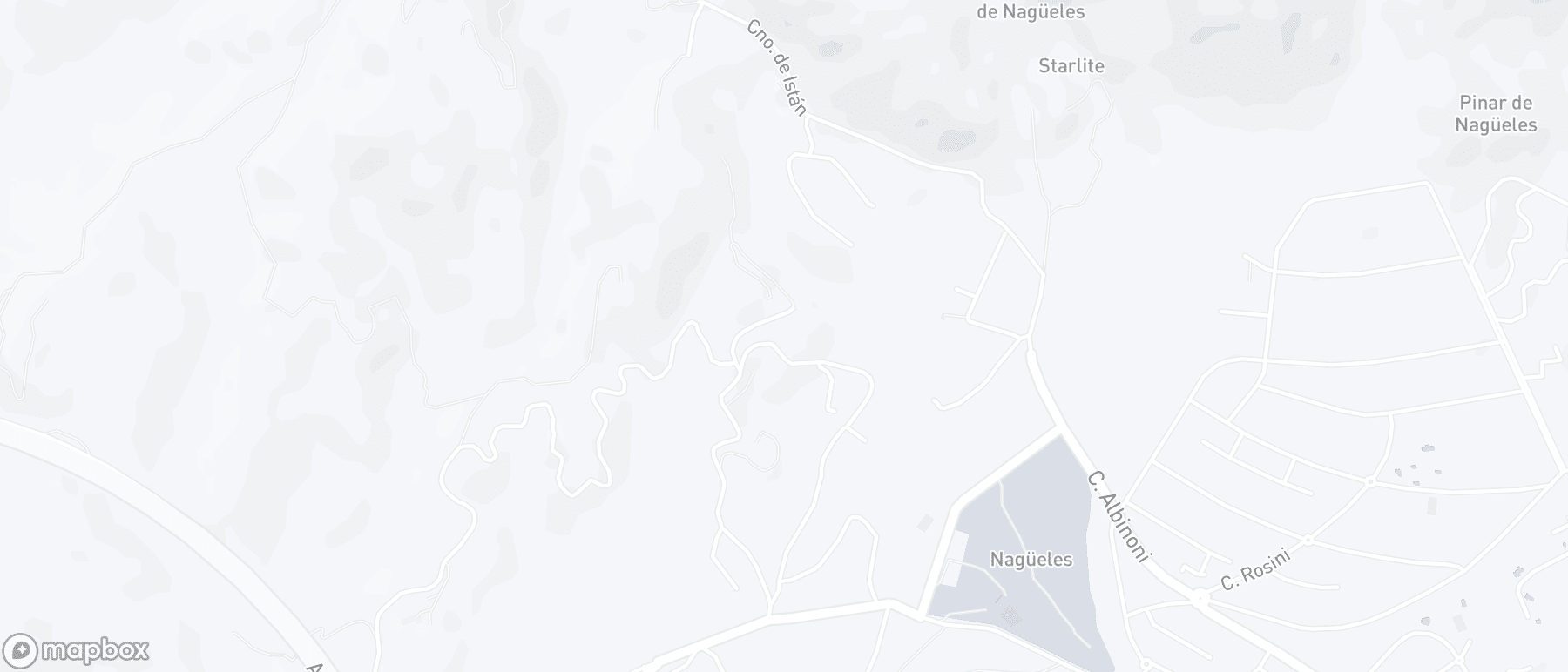 Lageplan der Immobilie, Jardines Colgantes, Marbella Goldene Meile