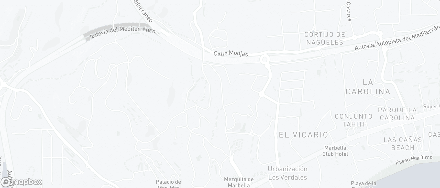 Mapa de ubicación de la propiedad, Lomas del Rey, Marbella Golden Mile