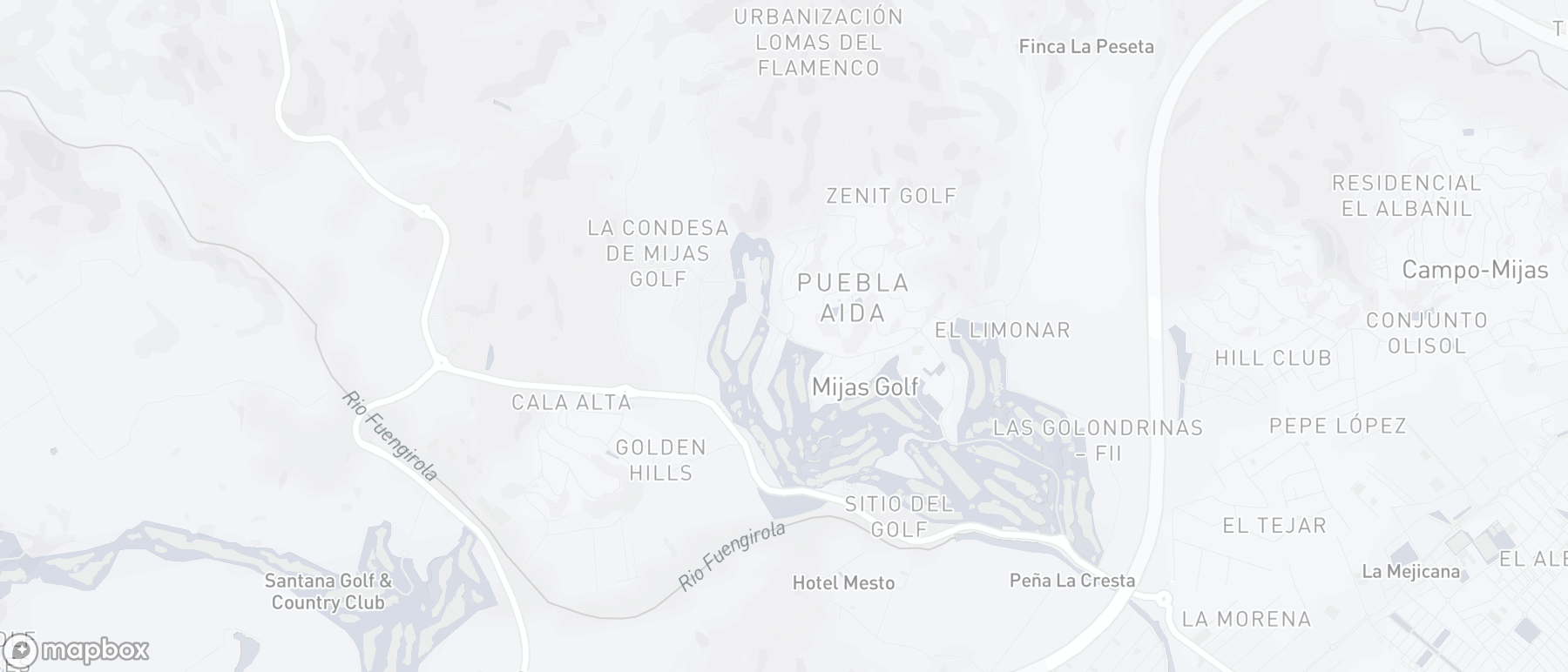 Carte de l'emplacement de la propriété, Mijas Golf, Mijas Costa