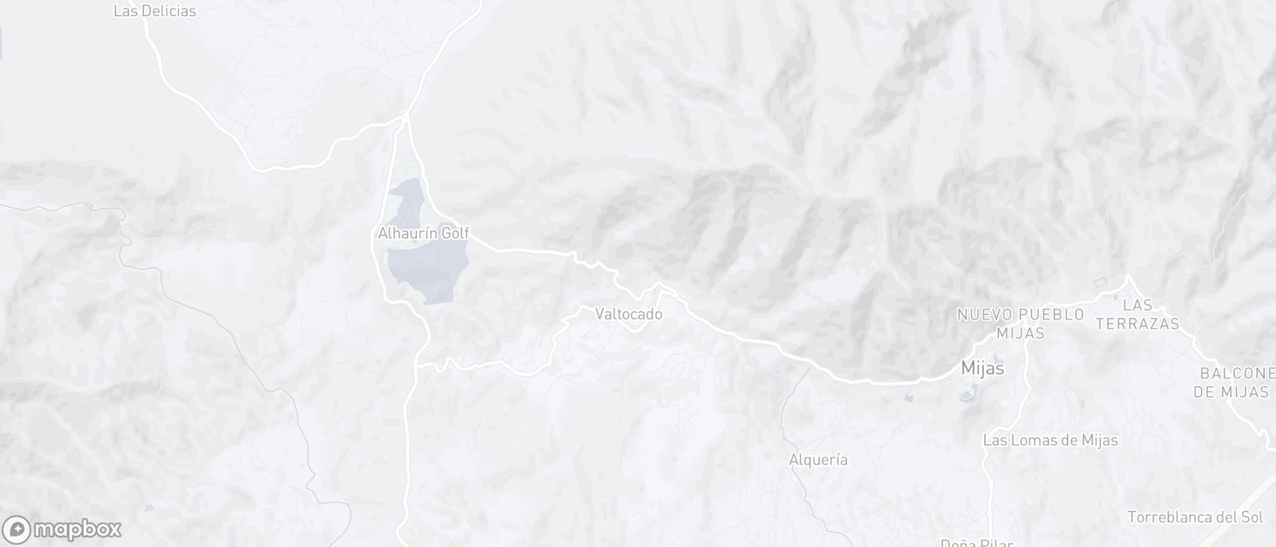 Lageplan der Immobilie, Carretera de Mijas - Alta