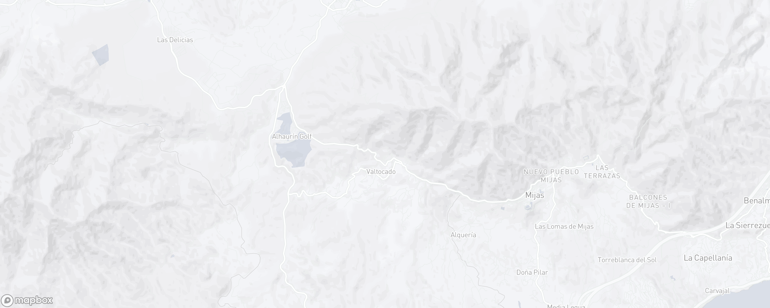 Mapa de ubicación de la propiedad, Carretera de Mijas - Alta