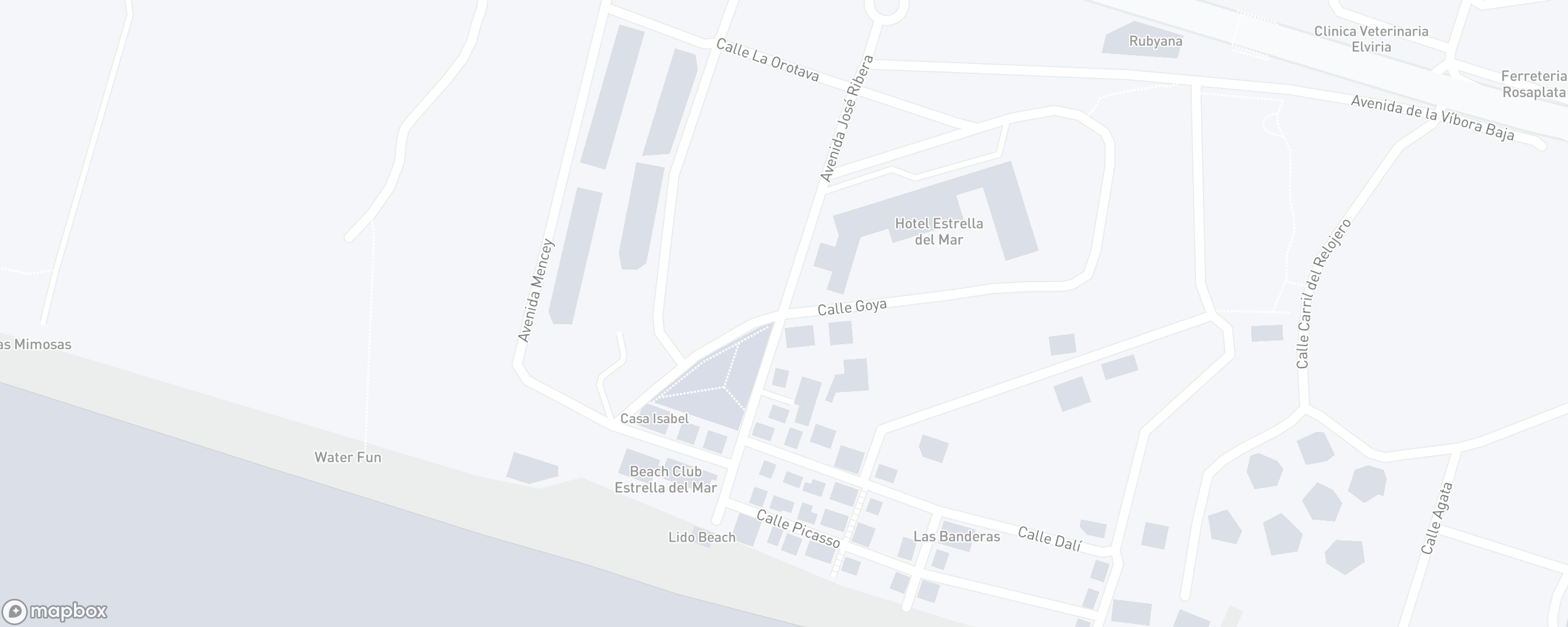 Mapa de ubicación de la propiedad, Real de Zaragoza, Marbella Este