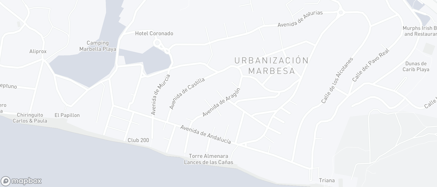 Mapa de ubicación de la propiedad, Marbesa, Marbella Este